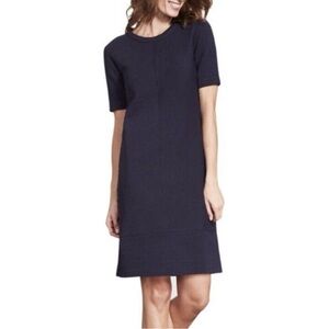 Boden • Navy Blue Hattie Shift Dress • Short Sleeve • Size 4
